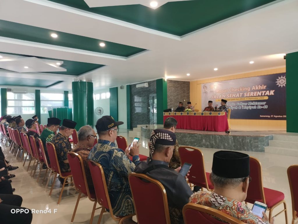 Ikuti Dan Sukseskan Gebyar Muktamar Jalan Sehat Warga Muhammadiyah Se