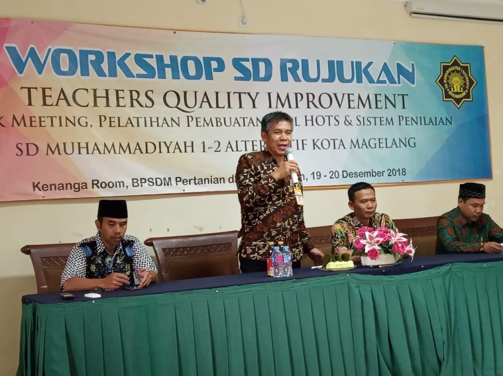 Wakil Ketua Majelis Dikdasmen PWM Jateng Tutup Workshop Guru SD Mutual ...