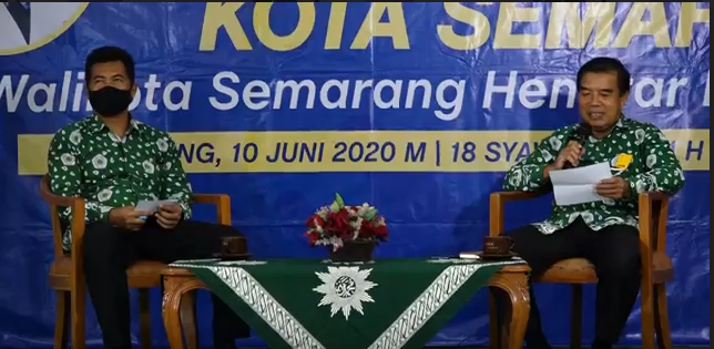 Jelang New Normal, Unimus Gelar Sosialisasi dan Dialog Online Bersama Walikota Semarang