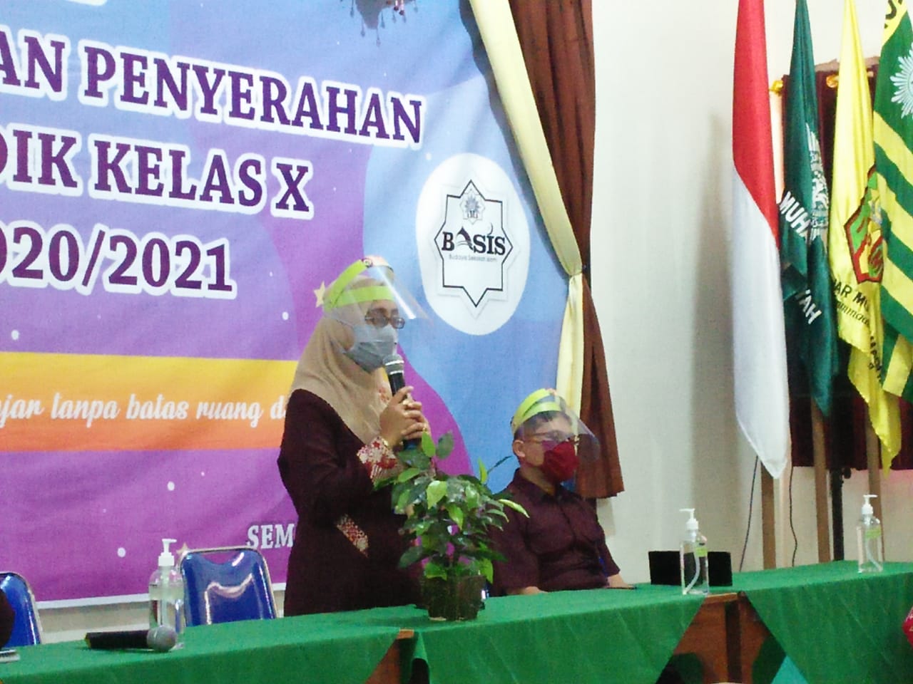 Saat MPLS, SMK Muhammadiyah 1 Semarang Gunakan Luring dan Daring melalui Protokoler Kesehatan Ketat