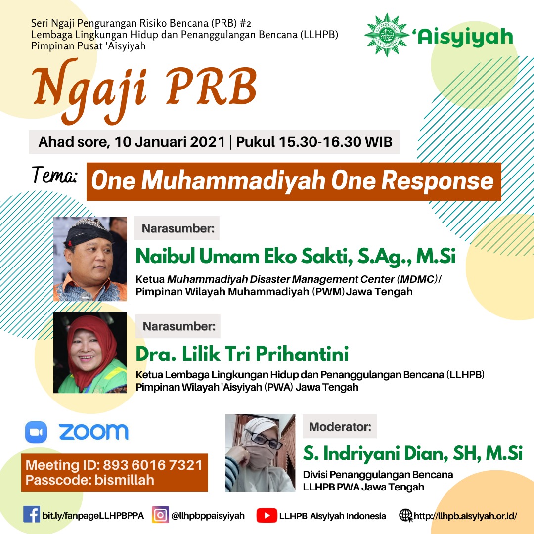 MDMC dan LLHPB Satu Komando OMOR (One Muhammadiyah One Response)