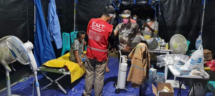 Emergency Muhammadiyah Team Bantu Operasional Puskesmas Tapalang-Mamuju