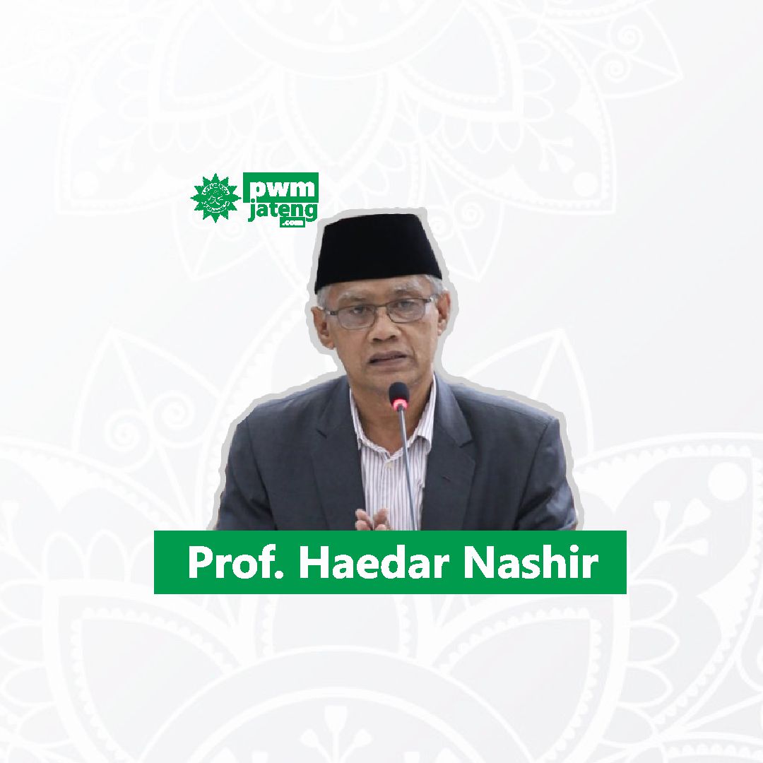 prof haedar nashir, ketua umum pimpinan Pusat Muhammadiyah