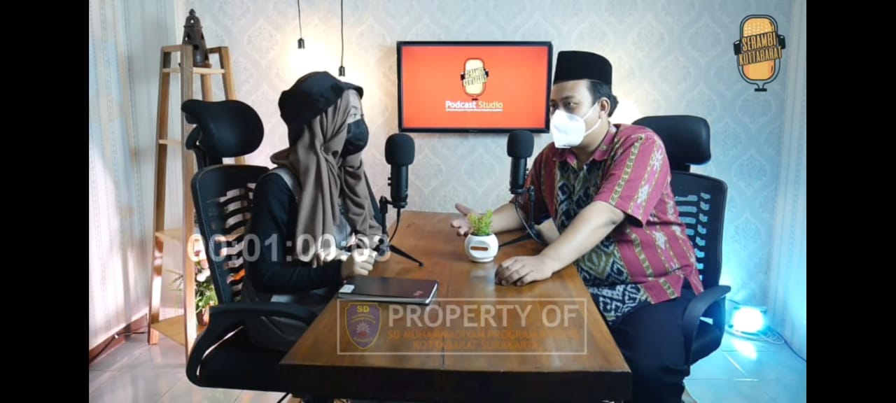 Inovatif, SD Muhammadiyah PK Kottabarat Hadirkan Studio Podcast