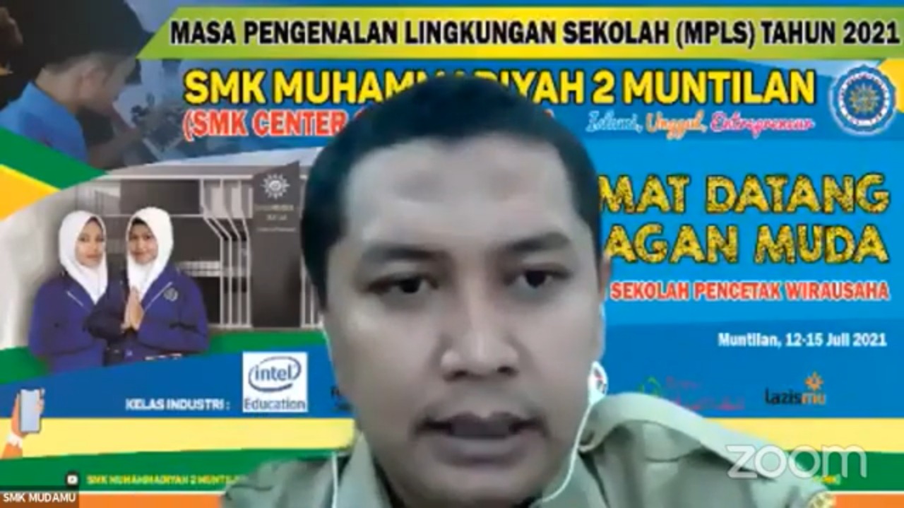 SMK Muhammadiyah 2 Muntilan adakan Fortasi dan MPLS secara daring
