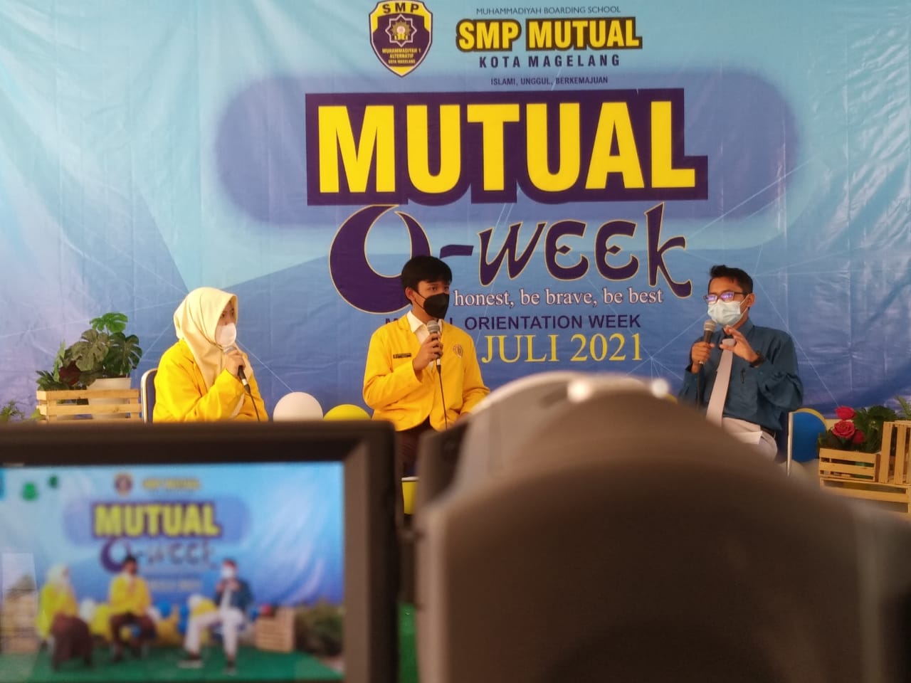 MUTUAL O-WEEK : Inovasi Masa Pengenalan Sekolah SMP Mutual Tahun Ajaran 2021/2022