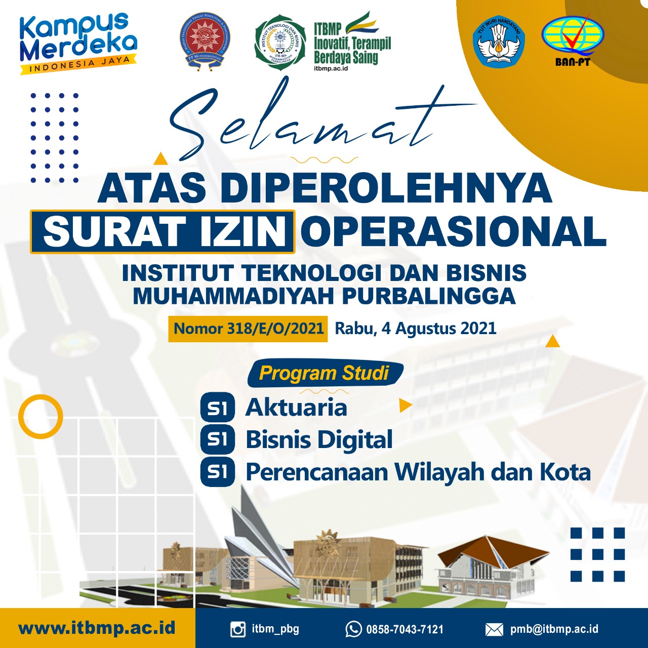 ITB-MP Kampus Muhammadiyah baru di Purbalingga
