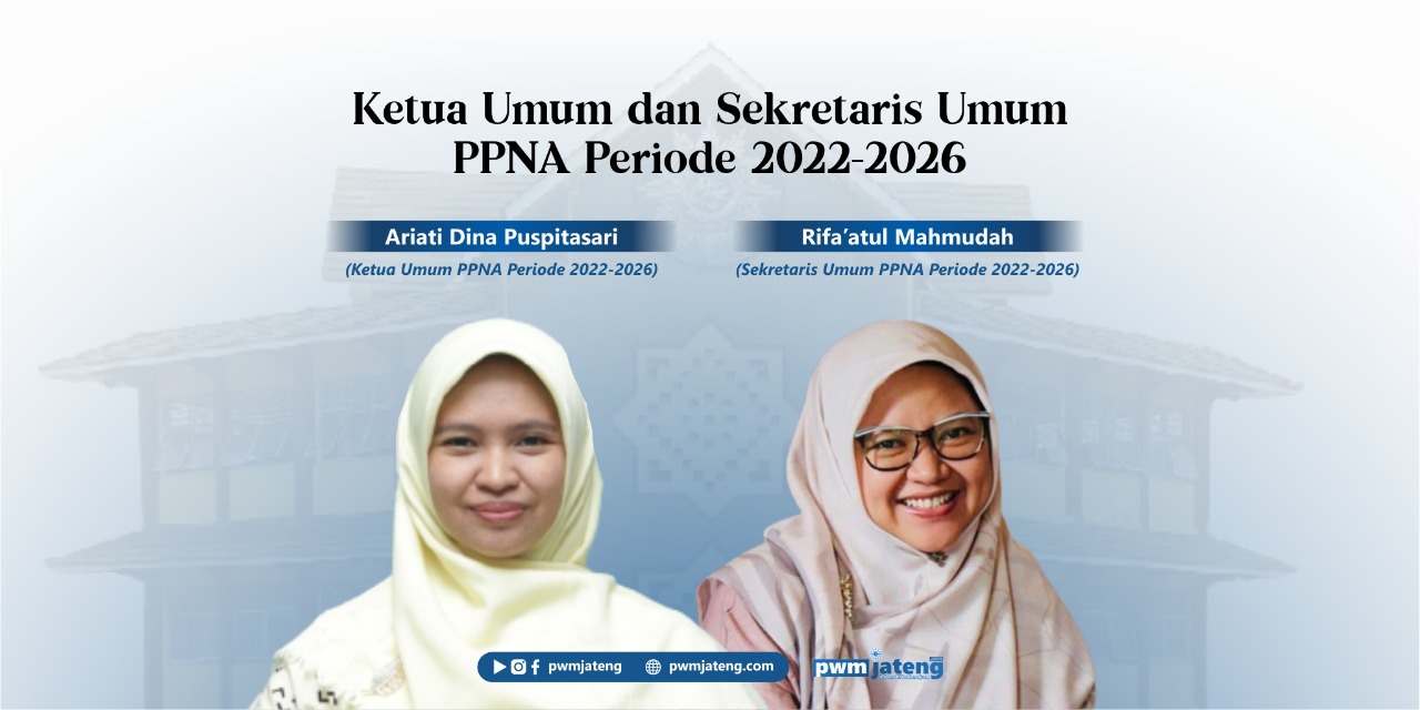 Ketua Umum dan Sekretaris Umum PPNA Periode 2022-2026