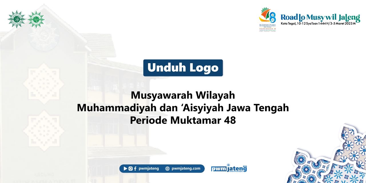 Download Logo Musywil Muhammadiyah dan 'Aisyiyah