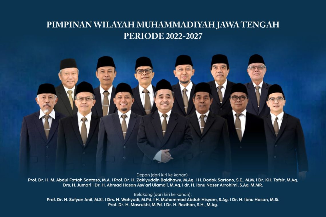 Anggota PWM Jawa Tengah Periode 2022-2027 | Muhammadiyah Jateng