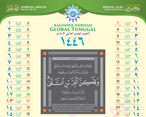 kalender hijriah global tunggal