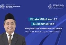 Pidato Milad Muhammadiyah