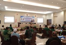 Peserta Pelatihan Reputasi Digital PDM Demak di Hotel Amantis.