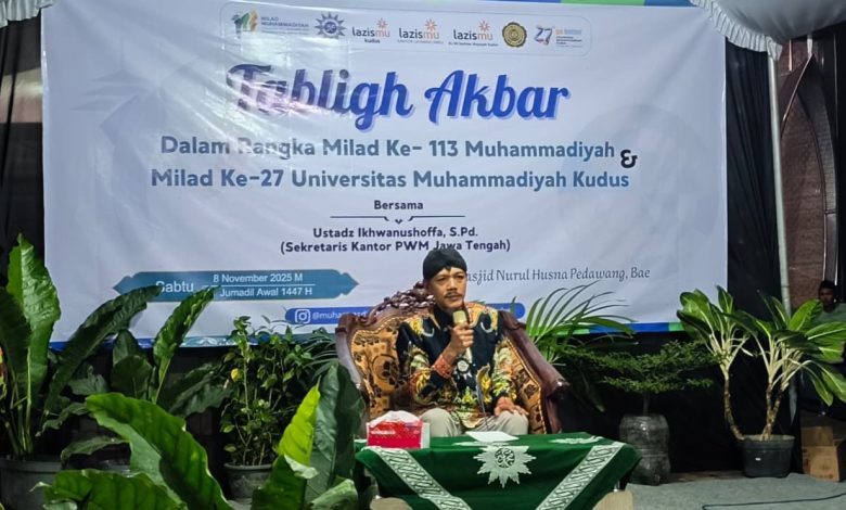 Tablig Akbar Milad ke-113 Muhammadiyah di Kudus