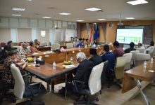 Rapat PWM Jawa Tengah membahas laporan KPI LSBO dan MPI di Universitas Muhammadiyah Surakarta.