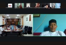 Rapat koordinasi PWM Jateng dan Papua Selatan via Zoom