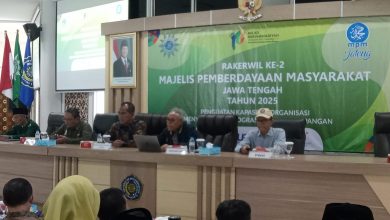 MPM PWM Jawa Tengah melaksanakan Rakerwil ke-2, Sabtu 6 Desember 2025 di Universitas Muhammadiyah Surakarta