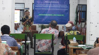 Pelatihan reputasi digital PDM Rembang