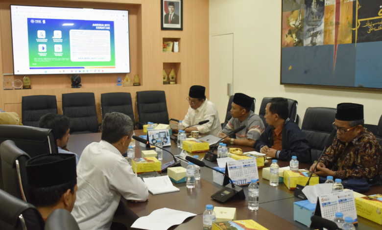 Suasana audiensi MPKSDI PWM Jateng bersama pimpinan wilayah membahas persiapan Pesantren Ramadhan 1447 H di kantor PWM Jawa Tengah.