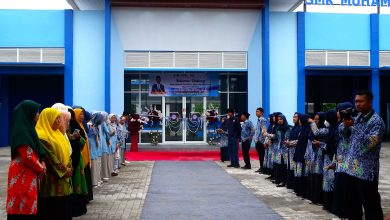 Peresmian Gedung Revitalisasi SMK Muhammadiyah Pamotan oleh Wamen Dikdasmen Dr. Fajar Riza Ul Haq.