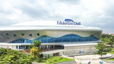 Gedung Edutorium Universitas Muhammadiyah Surakarta sebagai salah satu Kampus Muhammadiyah unggulan di Jawa Tengah