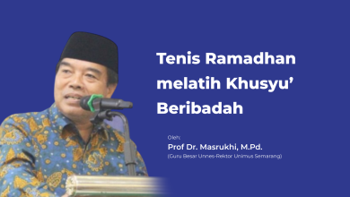 Tenis Ramadhan Melatih Khusyu’ Beribadah