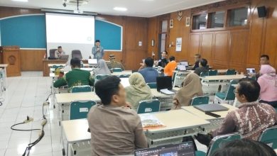 Peserta mengikuti workshop penyusunan storyboard dan konten digital KontenMu di BBPMP Jawa Tengah, Semarang, 6–8 Maret 2026.