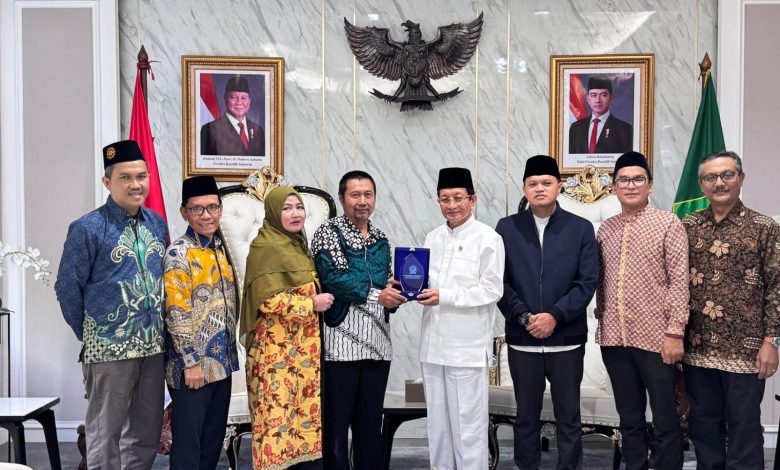 Majelis Dikdasmen PNF PP Muhammadiyah melakukan audiensi dengan Menteri Agama RI Nasaruddin Umar di Kantor Kementerian Agama Jakarta.