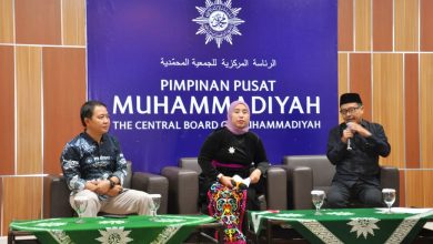 Diskusi Ramadan Eco Bhinneka Muhammadiyah tentang kerukunan lintas iman dan kepedulian lingkungan di Gedung Dakwah Pusat Muhammadiyah Jakarta.