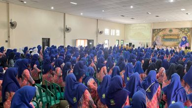 Ratusan guru PAUD Aisyiyah mengikuti halalbihalal dan deklarasi IGABA Mandiri di Gedung Dakwah Muhammadiyah Kajen, Kabupaten Pekalongan.