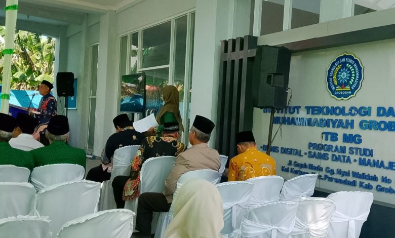 Suasana kegiatan Muhammadiyah Grobogan di Institut Teknologi dan Bisnis Muhammadiyah Grobogan (ITB MG) pada momentum Syawal 1447 H.