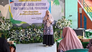 Suasana peluncuran Daycare Lansia ‘Aisyiyah PCA Wiradesa Kabupaten Pekalongan di TK ABA Gumawang, Sabtu (11/4/2026).