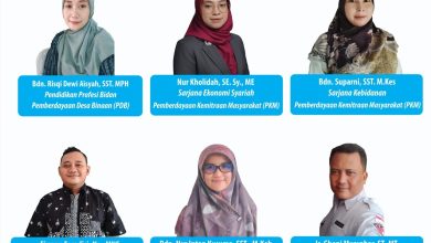 Poster ucapan selamat dari LPPM UMPP untuk enam dosen penerima Hibah Pengabdian Masyarakat Tahun 2026 pada skema PDB dan PKM.