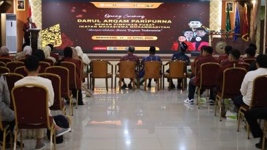 Suasana pembukaan Darul Arqam Paripurna DPP IMM di Unimus Semarang yang diikuti peserta dari berbagai daerah.