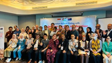 Peserta Education Reform Dialog berfoto bersama dalam forum kerja sama pendidikan Muhammadiyah dan Palestina.