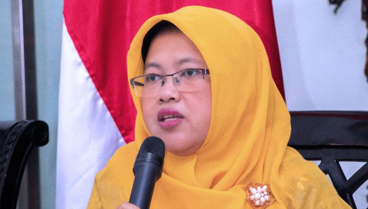 Bendahara PP ‘Aisyiyah Rita Pranawati menyampaikan pandangan tentang perlindungan anak di ruang digital dan pentingnya PP TUNAS.