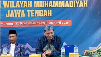 Suasana silaturahim PWM Jawa Tengah bersama PDM Kota Semarang dan pimpinan cabang Muhammadiyah se-Kota Semarang.