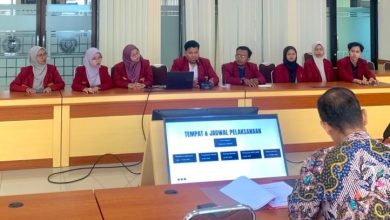 Perwakilan DPD IMM Jawa Tengah dan DIY saat memaparkan program Holistik IMM Care dalam agenda silaturahmi bersama Wakil Rektor II UNIMMA di Magelang.