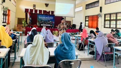 Suasana pelatihan manajemen relawan Muhammadiyah Klaten di dalam ruangan yang dihadiri puluhan peserta.