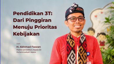 Cover artikel pendidikan 3T tentang pemerataan akses pendidikan di daerah tertinggal, terdepan, dan terluar.