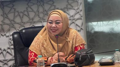 Herwina Bahar, Bendahara Majelis Dikdasmen & PNF PP Muhammadiyah, saat memberikan sambutan dalam workshop pendidikan inklusif GembiraMu.