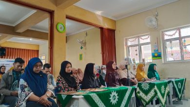 Suasana para juri dan tamu undangan saat menyimak rangkaian acara Festival Anak dan Guru IGABA dalam rangka Milad Aisyiyah di Boyolali.