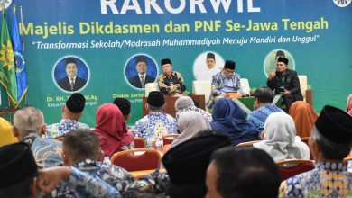 Peserta Rapat Koordinasi Wilayah Dikdasmen-PNF PWM Jawa Tengah membahas transformasi sekolah Muhammadiyah di UNIMUS.