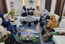 Suasana pertemuan audiensi PW Nasyiatul Aisyiyah Jawa Tengah bersama Ketua TP PKK Jawa Tengah.