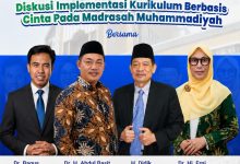 Narasumber dan moderator diskusi Implementasi Kurikulum Berbasis Cinta pada Madrasah Muhammadiyah