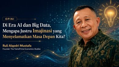 Foto Ruli Alqodri Mustafa Founder The TwinsPrime Economics Studies sebagai pelengkap artikel opini Di Era AI dan Big Data Mengapa Justru Imajinasi yang Menyelamatkan Masa Depan Kita.