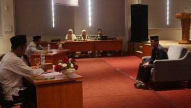 Suasana babak final lomba hifdzil quran mhq generasi muda muslim dalam ajang iep 2026 di universitas muhammadiyah purwokerto
