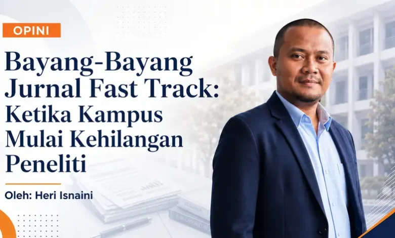 Foto Heri Isnaini, penulis opini tentang krisis kualitas penelitian kampus dan fenomena jurnal fast track.