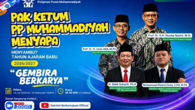 Haedar Nashir dan jajaran pimpinan Majelis Dikdasmen PNF PP Muhammadiyah meluncurkan program menyambut Tahun Ajaran Baru 2026/2027.