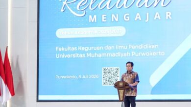 Pembukaan Program Relawan Mengajar FKIP Universitas Muhammadiyah Purwokeroto UMP Tahun Akademik 2026/2027